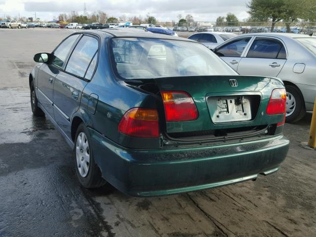 2HGEJ6613YH525357 - 2000 HONDA CIVIC BASE GREEN photo 3