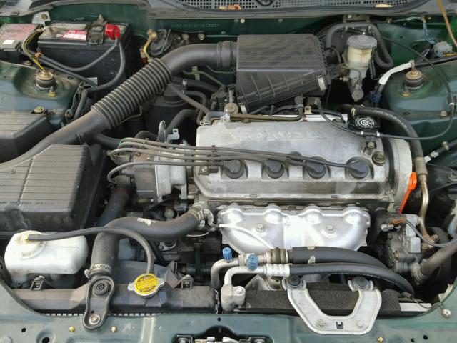 2HGEJ6613YH525357 - 2000 HONDA CIVIC BASE GREEN photo 7