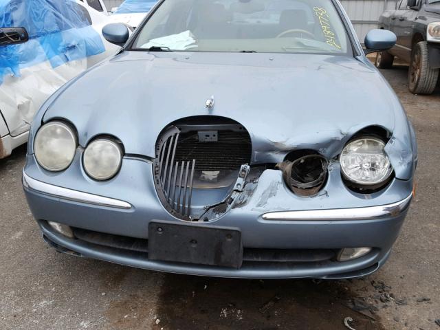 SAJEA01TX3FM77209 - 2003 JAGUAR S-TYPE BLUE photo 9