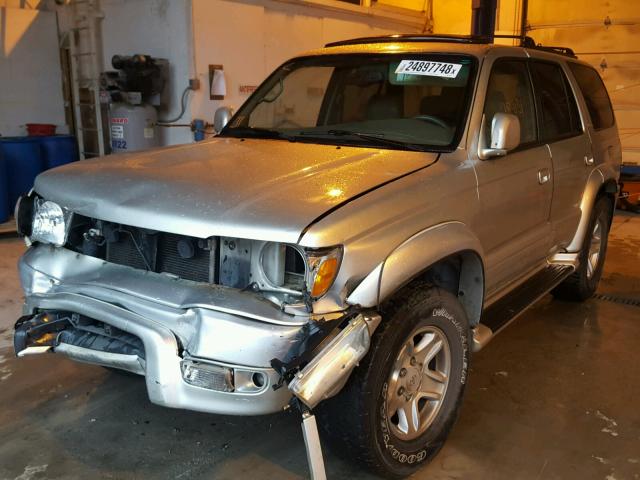 JT3HN87R4Y0262157 - 2000 TOYOTA 4RUNNER LI SILVER photo 2