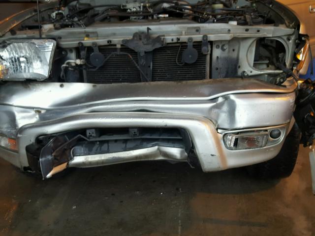 JT3HN87R4Y0262157 - 2000 TOYOTA 4RUNNER LI SILVER photo 9