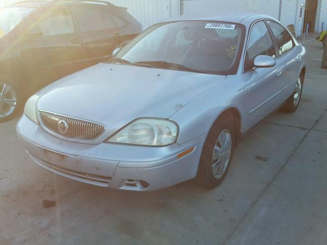 1MEFM50U24A601021 - 2004 MERCURY SABLE GS SILVER photo 2