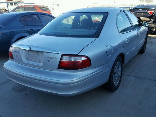 1MEFM50U24A601021 - 2004 MERCURY SABLE GS SILVER photo 4