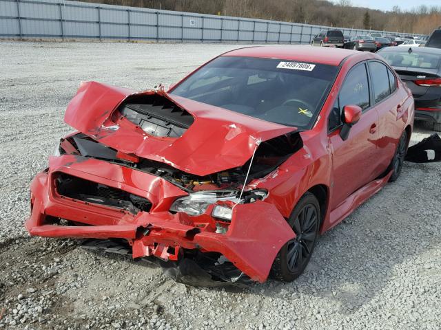 JF1VA1B67H9829428 - 2017 SUBARU WRX RED photo 2