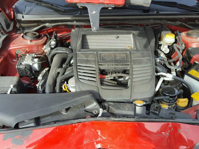 JF1VA1B67H9829428 - 2017 SUBARU WRX RED photo 7