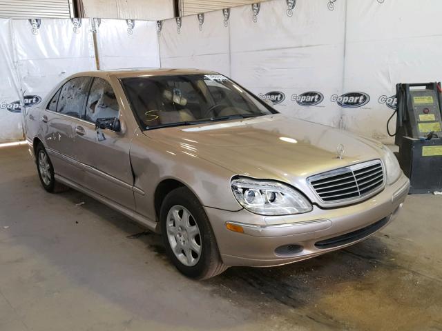 WDBNG75J81A184786 - 2001 MERCEDES-BENZ S 500 GOLD photo 1