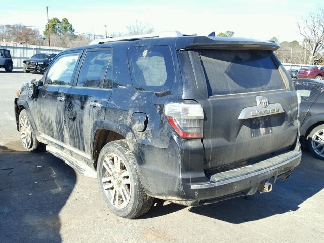 JTEZU5JR2E5071132 - 2014 TOYOTA 4RUNNER SR BLACK photo 3