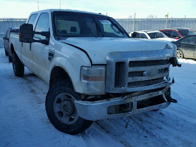 1FTWW31579EA65321 - 2009 FORD F350 SUPER WHITE photo 1