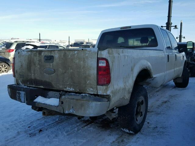 1FTWW31579EA65321 - 2009 FORD F350 SUPER WHITE photo 4