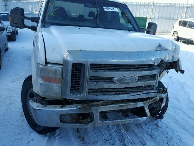 1FTWW31579EA65321 - 2009 FORD F350 SUPER WHITE photo 7