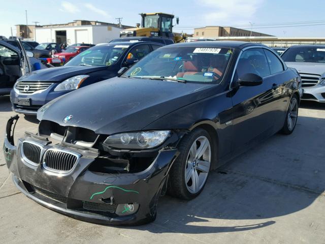 WBAWL73558PX58014 - 2008 BMW 335 I BLACK photo 2