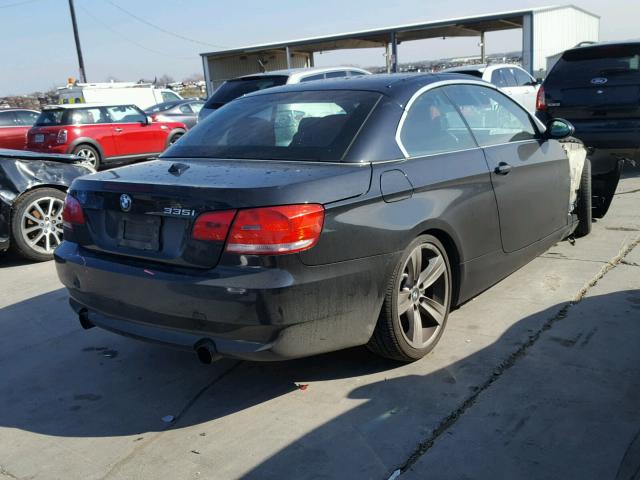 WBAWL73558PX58014 - 2008 BMW 335 I BLACK photo 4