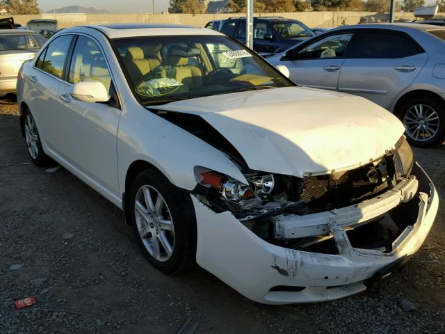 JH4CL96814C016796 - 2004 ACURA TSX WHITE photo 1