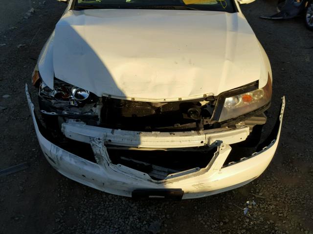 JH4CL96814C016796 - 2004 ACURA TSX WHITE photo 7