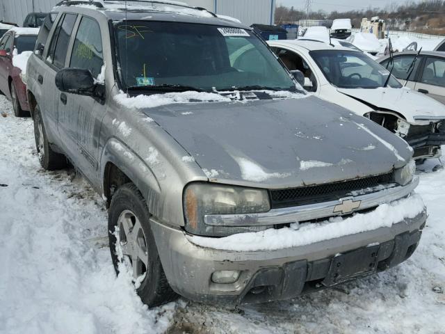 1GNDT13S832223480 - 2003 CHEVROLET TRAILBLAZE BEIGE photo 1