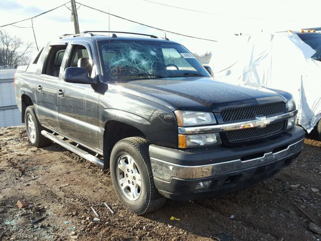 3GNEK12Z35G282663 - 2005 CHEVROLET AVALANCHE BLACK photo 1