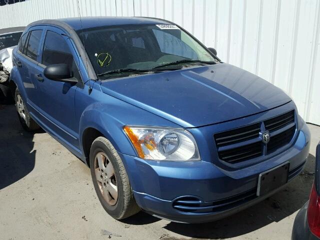 1B3HB28B07D287939 - 2007 DODGE CALIBER BLUE photo 1