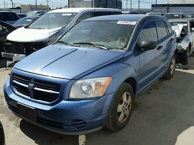 1B3HB28B07D287939 - 2007 DODGE CALIBER BLUE photo 2