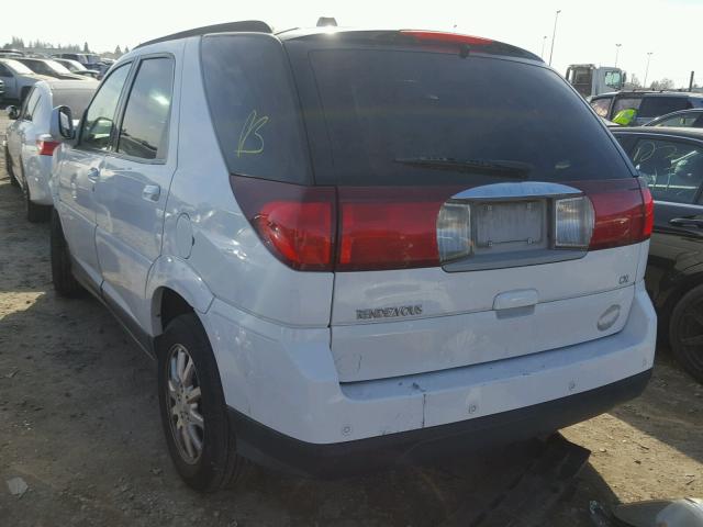 3G5DB03L56S592523 - 2006 BUICK RENDEZVOUS WHITE photo 3