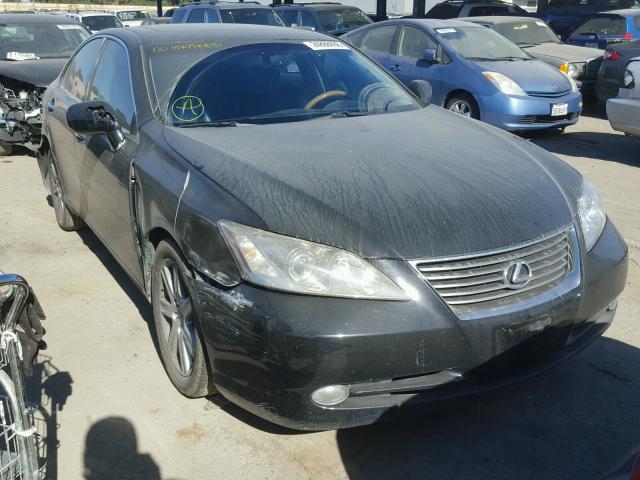 JTHBJ46G672068284 - 2007 LEXUS ES 350 BLACK photo 1