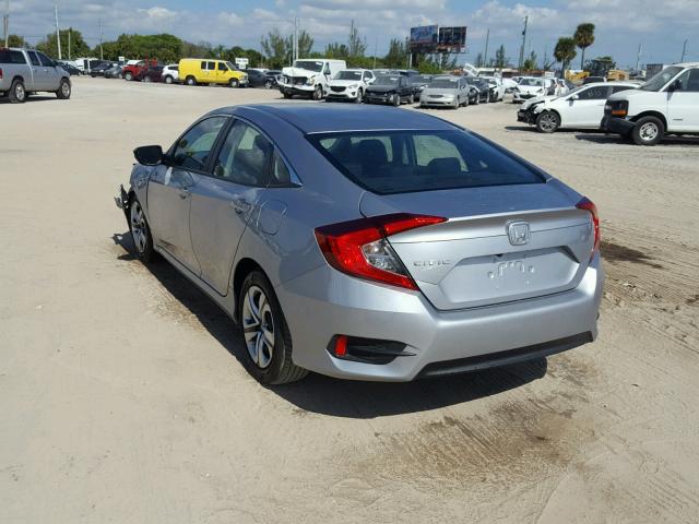 2HGFC2F51HH502119 - 2017 HONDA CIVIC LX SILVER photo 3