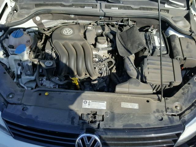 3VW2K7AJ6EM412041 - 2014 VOLKSWAGEN JETTA BASE 白色 照片 7