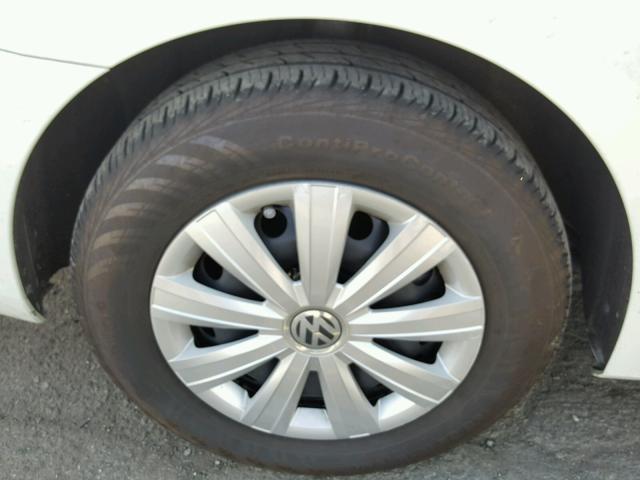 3VW2K7AJ6EM412041 - 2014 VOLKSWAGEN JETTA BASE 白色 照片 9