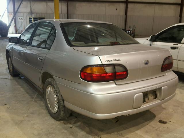 1G1ND52J916146658 - 2001 CHEVROLET MALIBU SILVER photo 3