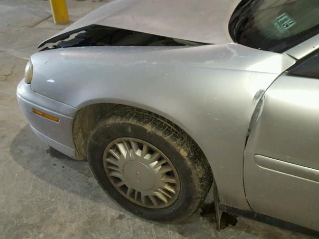 1G1ND52J916146658 - 2001 CHEVROLET MALIBU SILVER photo 9