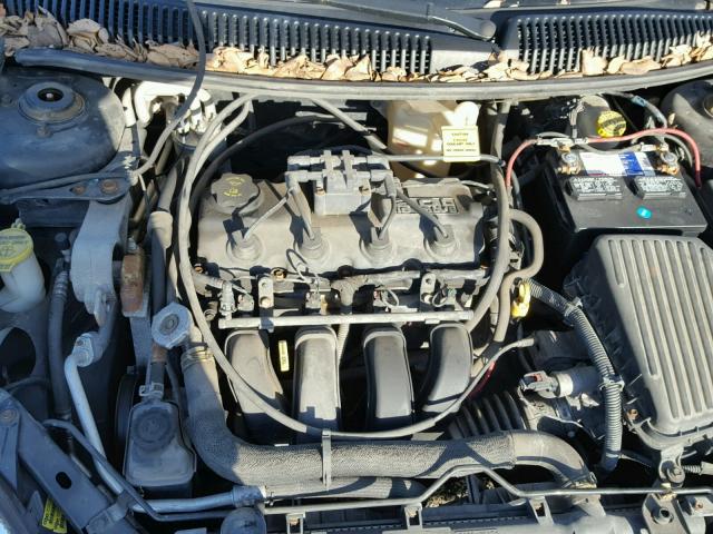 1B3ES56CX5D241368 - 2005 DODGE NEON SXT BLACK photo 7