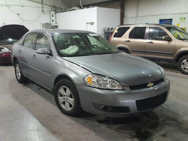 2G1WT58K489123346 - 2008 CHEVROLET IMPALA LT SILVER photo 1