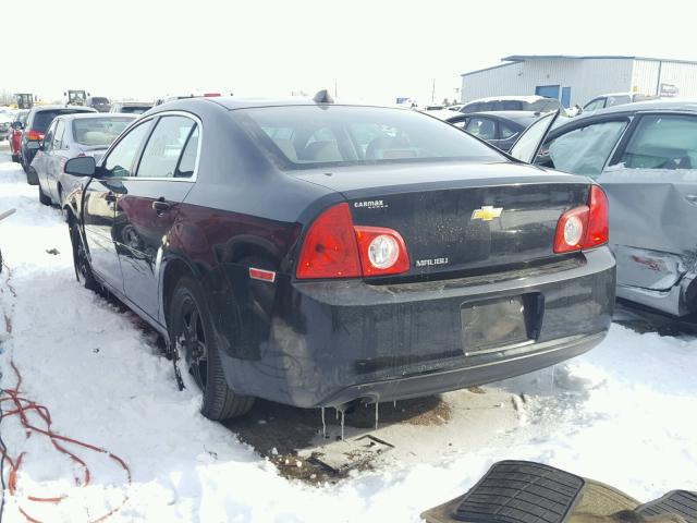 1G1ZB5E03CF285665 - 2012 CHEVROLET MALIBU LS BLACK photo 3