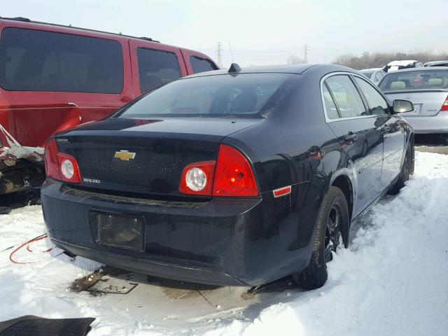 1G1ZB5E03CF285665 - 2012 CHEVROLET MALIBU LS BLACK photo 4