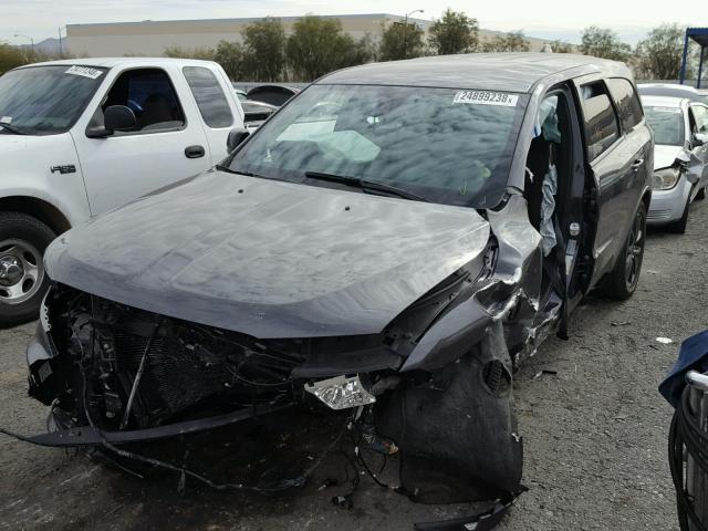 1C4RDHDGXHC936333 - 2017 DODGE DURANGO GT GRAY photo 2