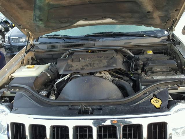 1J8HR58N88C174665 - 2008 JEEP GRAND CHER TAN photo 7