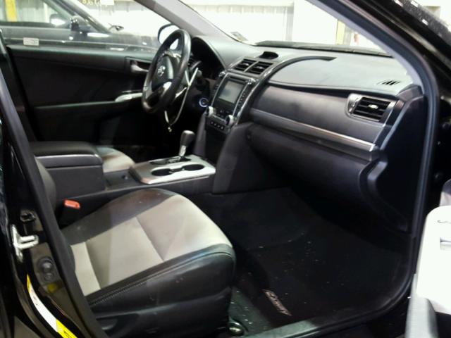 4T1BF1FK7CU087801 - 2012 TOYOTA CAMRY BASE BLACK photo 5