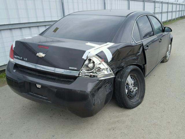 2G1WB58K881263045 - 2008 CHEVROLET IMPALA LS BROWN photo 4