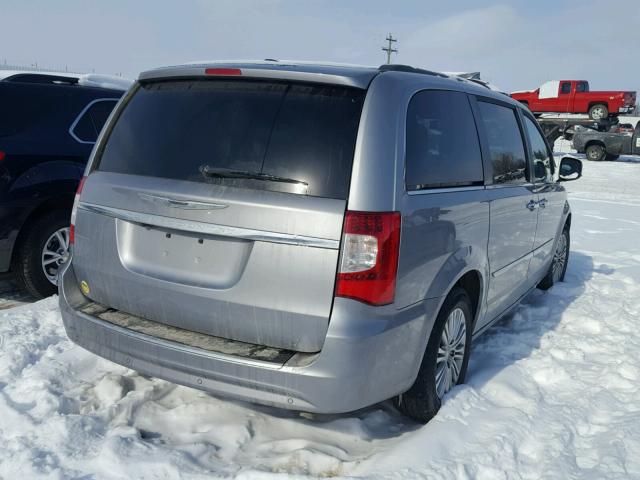 2C4RC1CG0DR734873 - 2013 CHRYSLER TOWN & COU SILVER photo 4