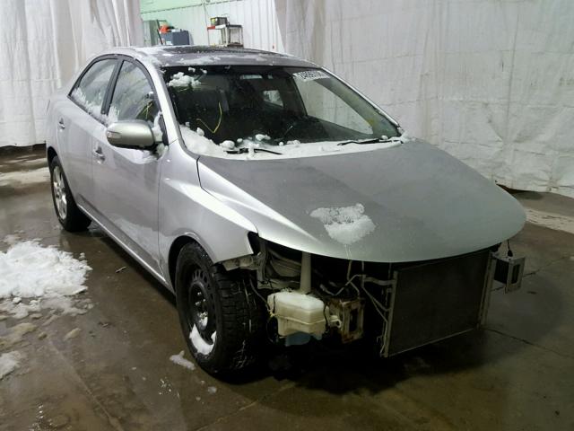 KNAFU4A20A5254315 - 2010 KIA FORTE EX SILVER photo 1