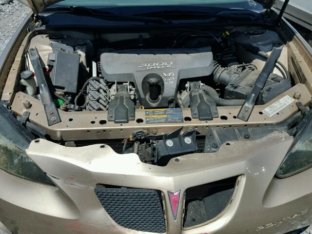 2G2WS522051315123 - 2005 PONTIAC GRAND PRIX BROWN photo 7