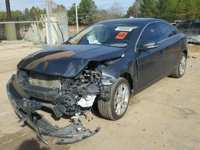 YV1622FS3C2107054 - 2012 VOLVO S60 T5 GRAY photo 2