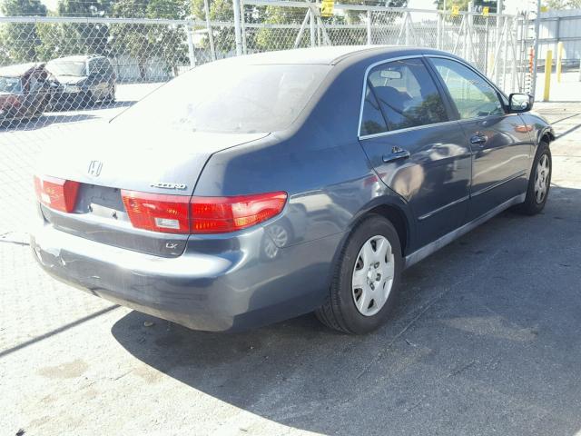 1HGCM56435A192364 - 2005 HONDA ACCORD LX GRAY photo 4