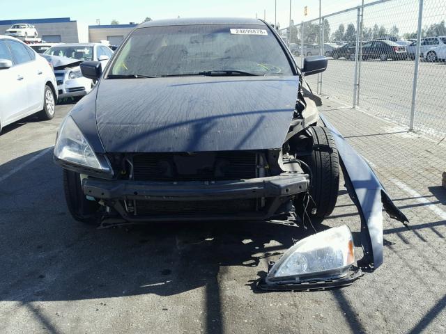 1HGCM56435A192364 - 2005 HONDA ACCORD LX GRAY photo 9