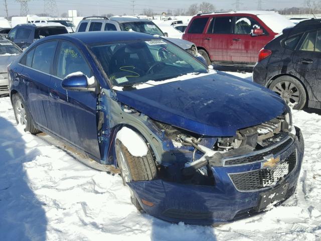 1G1PC5SB5D7221990 - 2013 CHEVROLET CRUZE LT BLUE photo 1