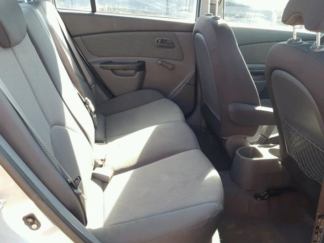 KNADH4A30A6627657 - 2010 KIA RIO LX Արծաթագույն լուսանկար 6