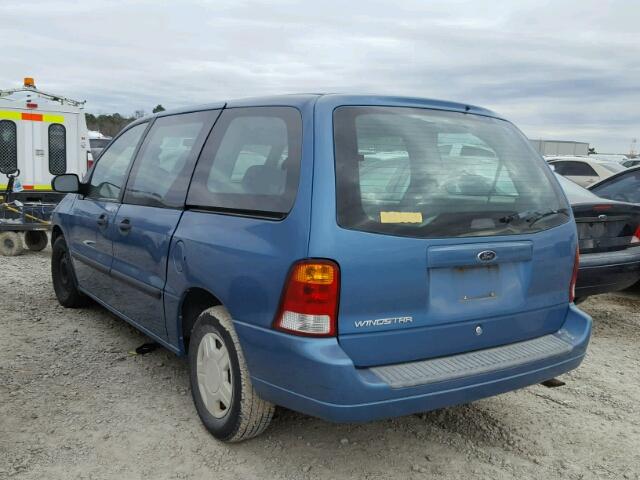 2FMZA50483BA32875 - 2003 FORD WINDSTAR W BLUE photo 3