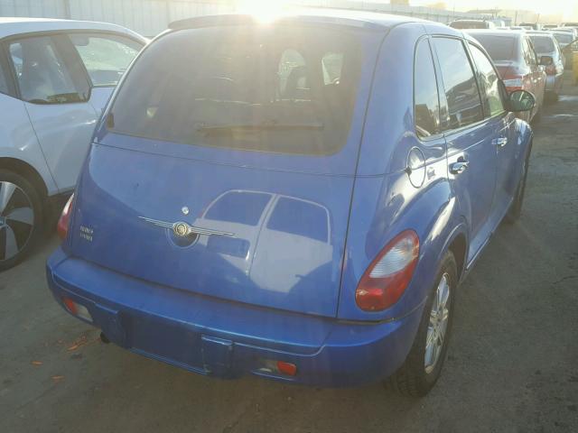 3A8FY68B86T331182 - 2006 CHRYSLER PT CRUISER BLUE photo 4