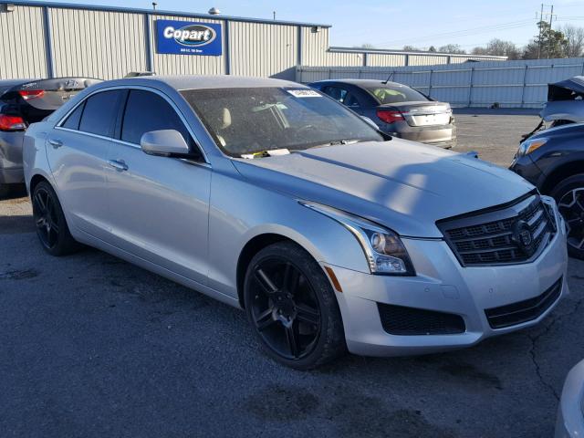 1G6AB5RA2D0128322 - 2013 CADILLAC ATS LUXURY SILVER photo 1