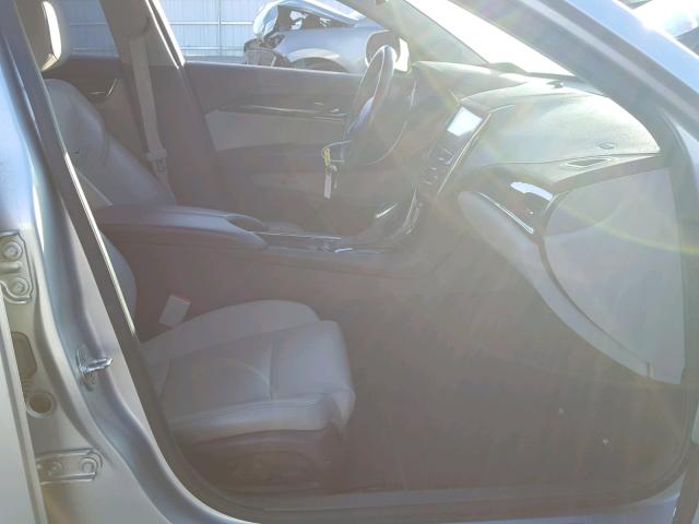 1G6AB5RA2D0128322 - 2013 CADILLAC ATS LUXURY SILVER photo 5