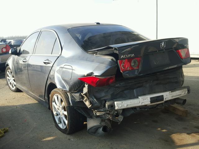 JH4CL96866C033161 - 2006 ACURA TSX CHARCOAL photo 3